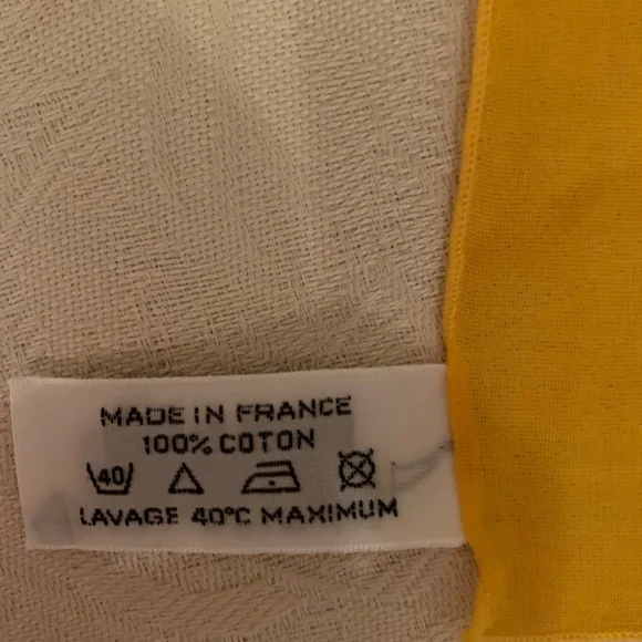 Hermes multi-colored Cotton Pareo Shawl/Scarf - Picture 4 of 5